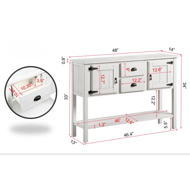 Issay 48'' Console Table