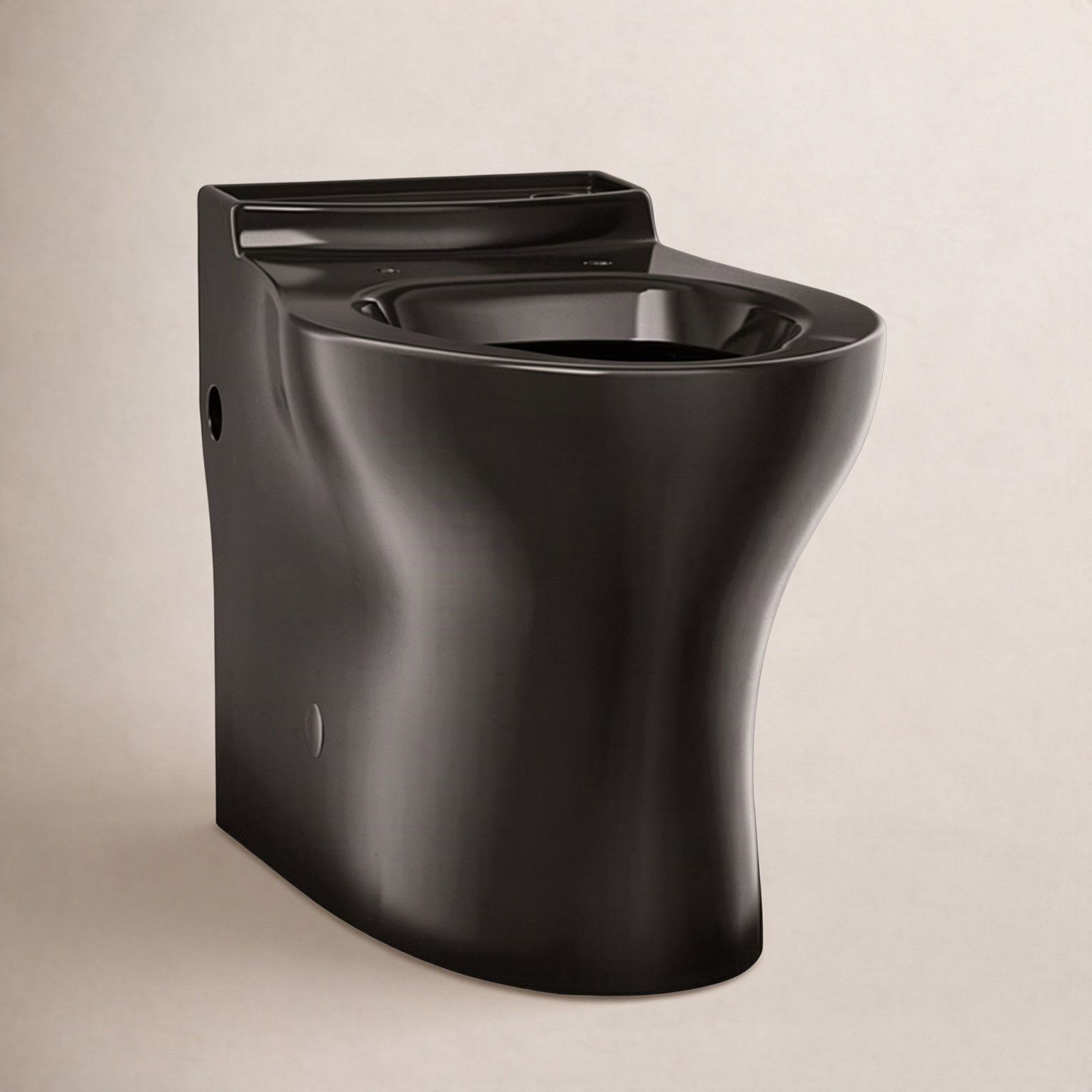 Persuade Comfort Height Toilet Bowl, Matte Black