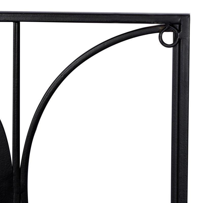 Modern Abstract Wall Decor on Metal