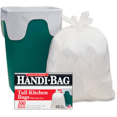 Webster 50percent Recycled Drawstring Trash Bags 13 Gallons 24 x