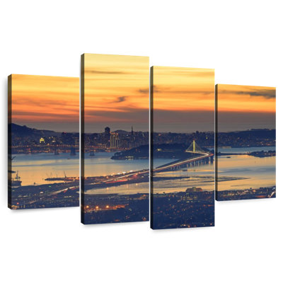 Lilie San Francisco Bridge Twilight