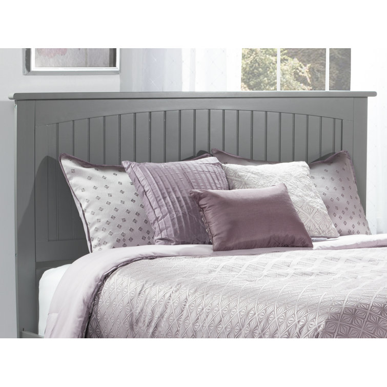 Kindig Solid Wood Universal Panel Headboard with Attachable Device Charger