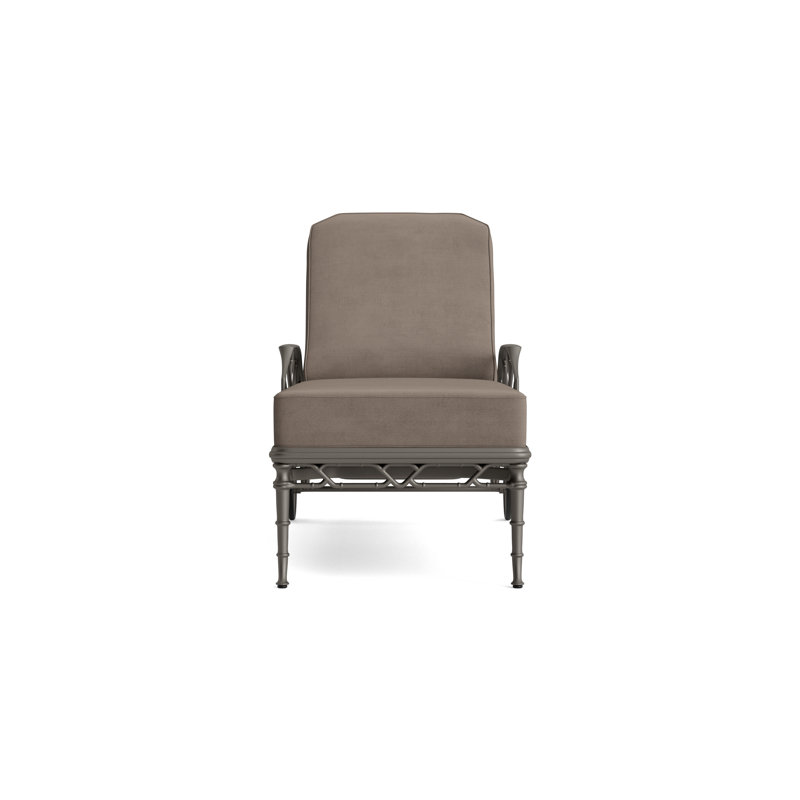 Calcutta Outdoor Chaise Lounge, Fusion Natural, Mica