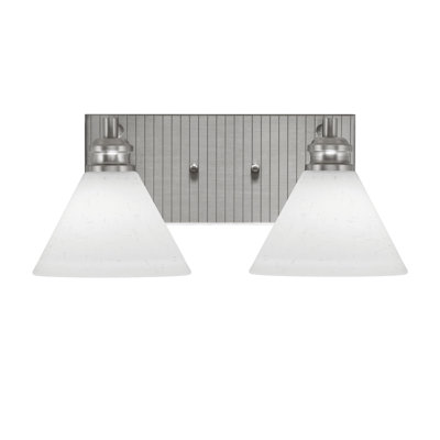 Éclairage pour meuble-lavabo à 2 lumières Jarodd