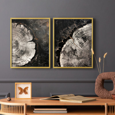 ABSTRACT Series CCXLIV - Reproduction encadrée de qualité supérieure - prête à être accrochée - aucun clou requis - aucun clou requis