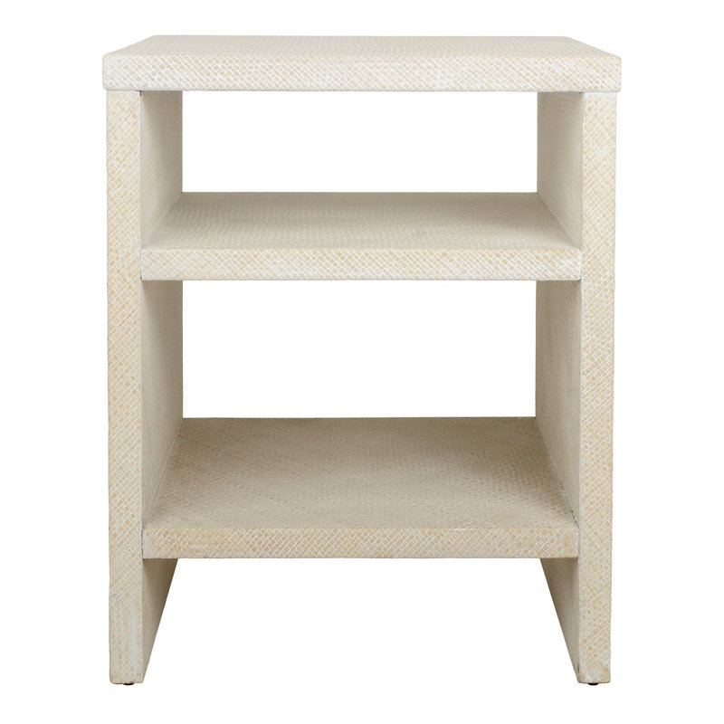 Layne Nightstand With 2 Open Shelves