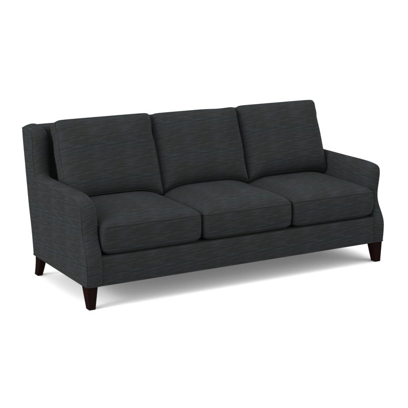 Savannah 84" Flared Arm Sofa, Ridgecrest Midnight
