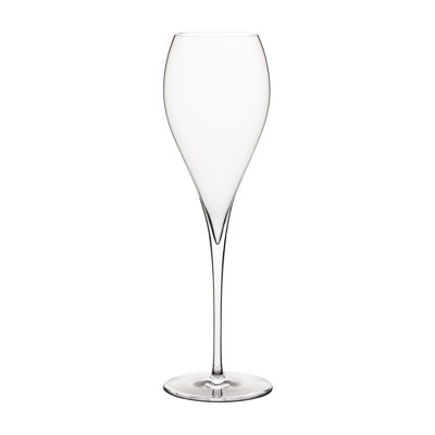 Miravel 220 ml Handmade Crystal Flute Set