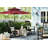 Romford Square Metal Outdoor Side Table