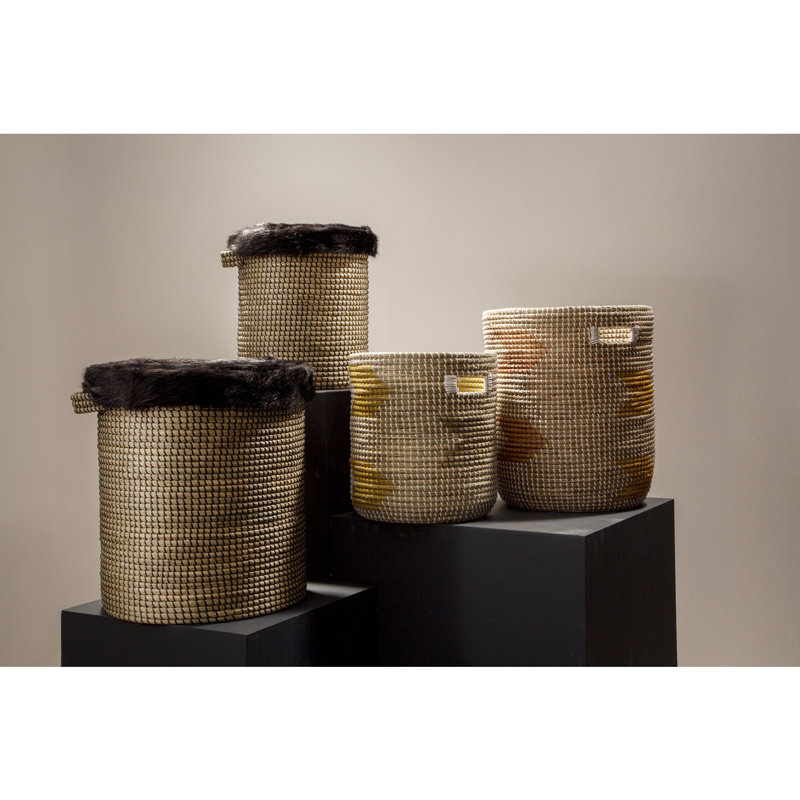 Bay Isle Home Eichelberger Seagrass Decorative Basket