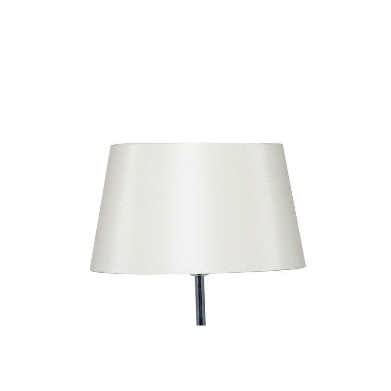 Martha Oval Silk Mix Tapered Lampshade, 20cm H x 35cm W x 19cm D, Cream