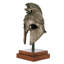 Sculpture de casque de combat macédonien