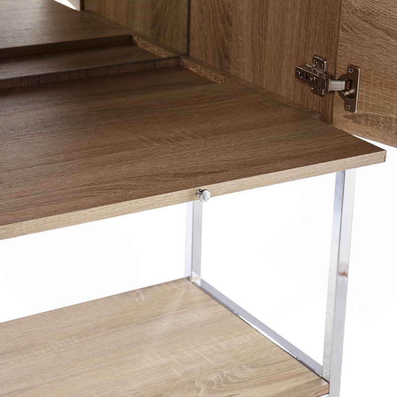 Grand bar avec rangement pour le vin