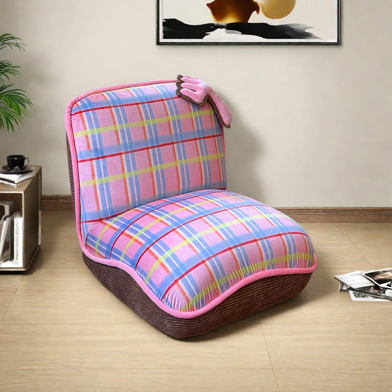 Fauteuil inclinable rotatif flexible, Rose