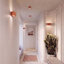 Aura Aluminium Flush Mounted Sconce-7287305-7287307-7287348
