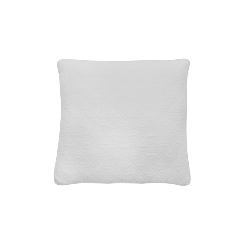 Brussels Sham, White