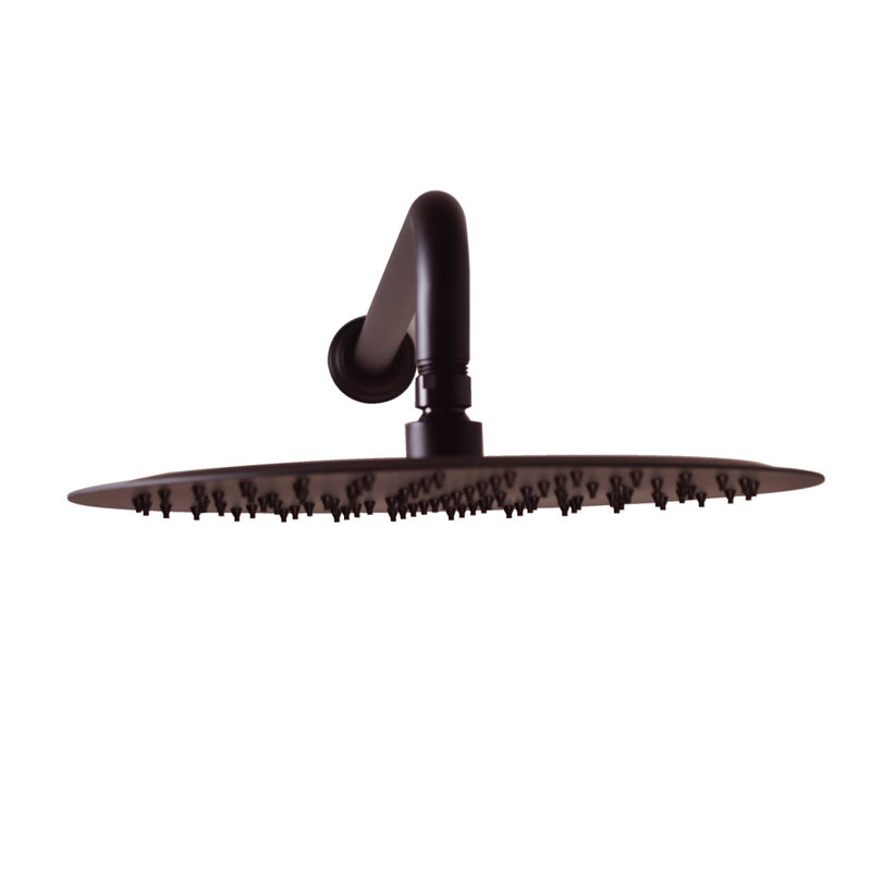 Pomme de douche 12 po, Bronze huilé
