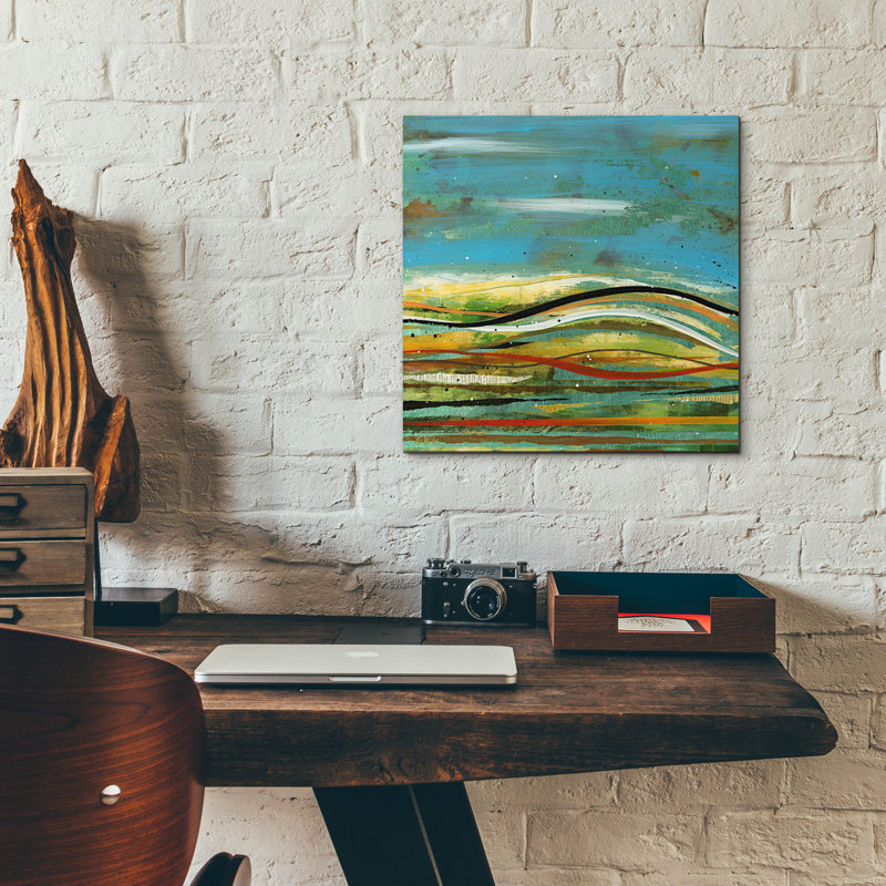 «High Plains 4» par Scott Hile, H 12 po x l 12 po x P 0,13 po