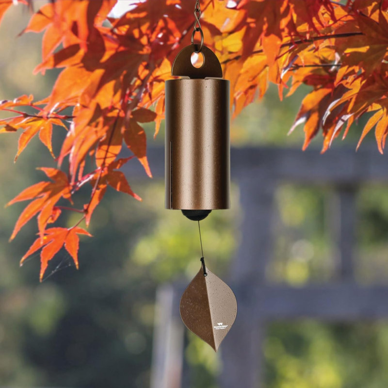 Carillon Heroic Windbell ™, H 24 po x l 4 po x P 4 po, Cuivre antique