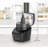 BLACK+DECKER Food Processor and Vegetable Chopper, Stainless Steel Blade, 8-Cup Capacity, 450W Power with Attachments to Shred, Slice, Mince, Grind, and Puree