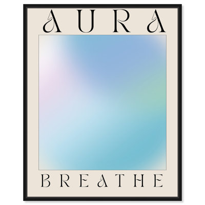 Art rétro sur toile Aura Breathe par Everly Quinn