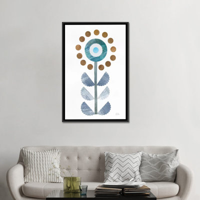 Retro Blooms II par Melissa Averinos - Giclée sur toile tendue avec châssis