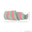 4'' Striped Fabric Ribbon