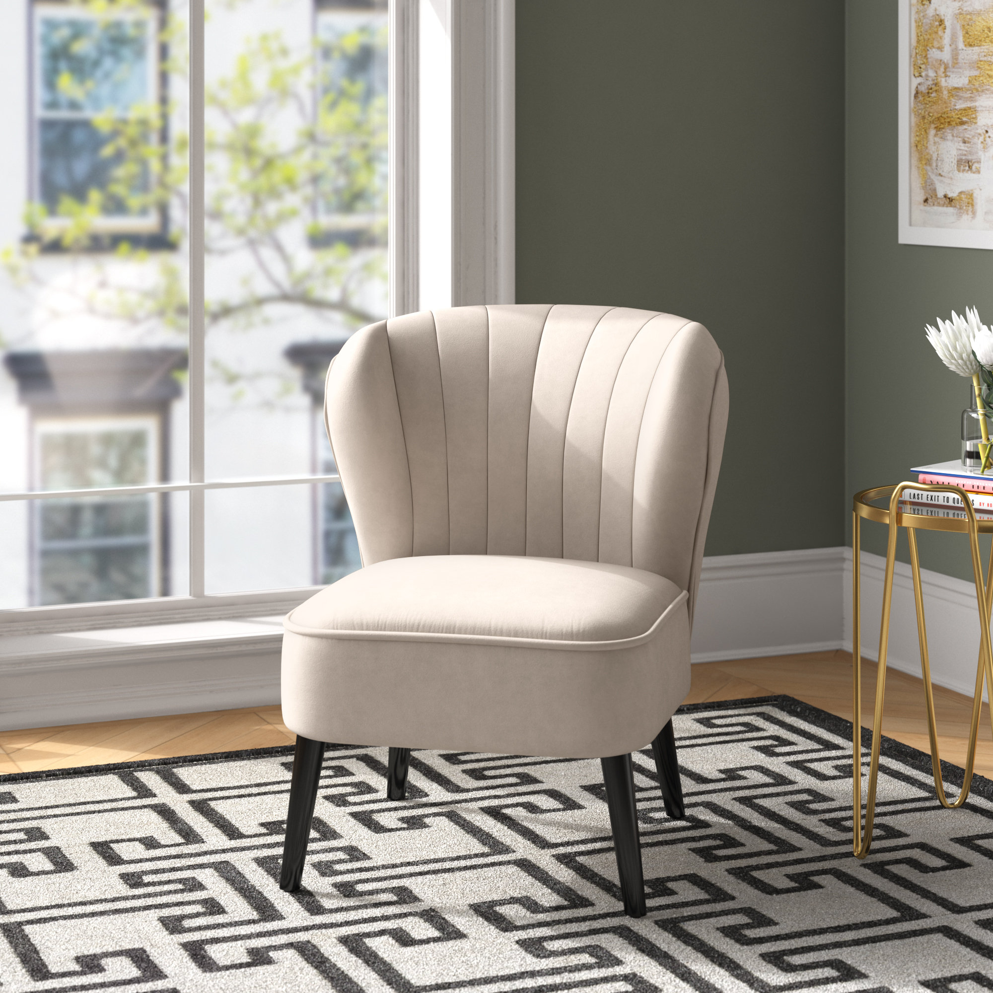 Velvet Upholstered Wayfair Side Chairs On Sale Wayfair Upholstered