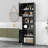 Costway 75" Bathroom Storage Cabinet With 4 Doors & 2 Open Compartments Freestanding-288708291