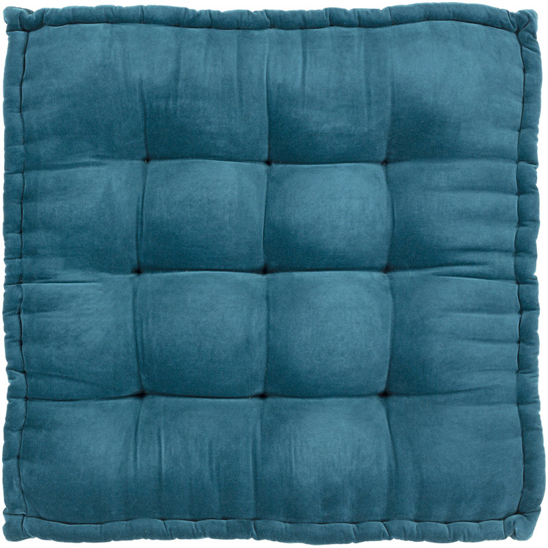 Housse et insert de coussin Vanleer, 24 po x 24 po, Sarcelle
