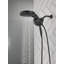 Pomme de douche double à 5 jets et douche à main avec H2Okinetic 2,5 GPM HydraChoice Hydrorain-1610649437