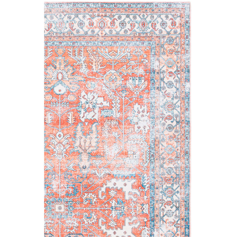 Tapis oriental lavable à la machine Arizona Performance, Carré 6 pi