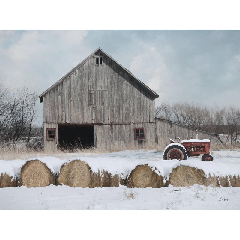 «Cold Winter Day» par Lori Deiter, H 20 po x l 30 po x P 1,25 po