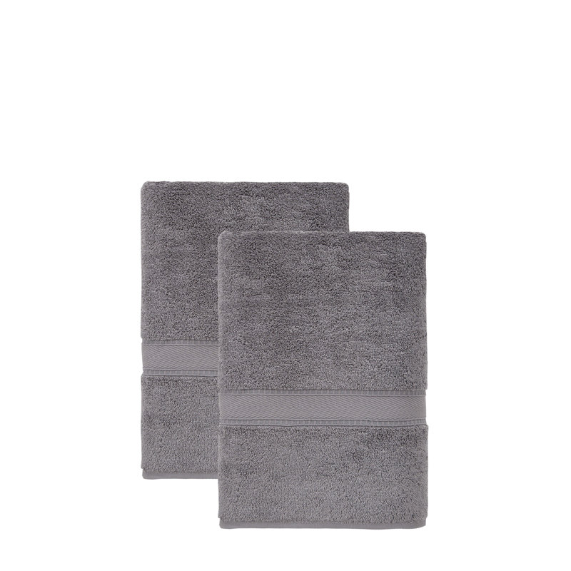 Comerford Midweight Bath Towel, Dark Gray