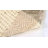 Jacques Hand Woven Wool/Viscose/Cotton. Striped Rug in Beige-343661423