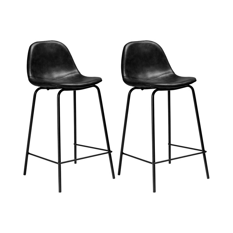 AllModern Kody Vegan Leather Bar & Counter Stool & Reviews | Wayfair