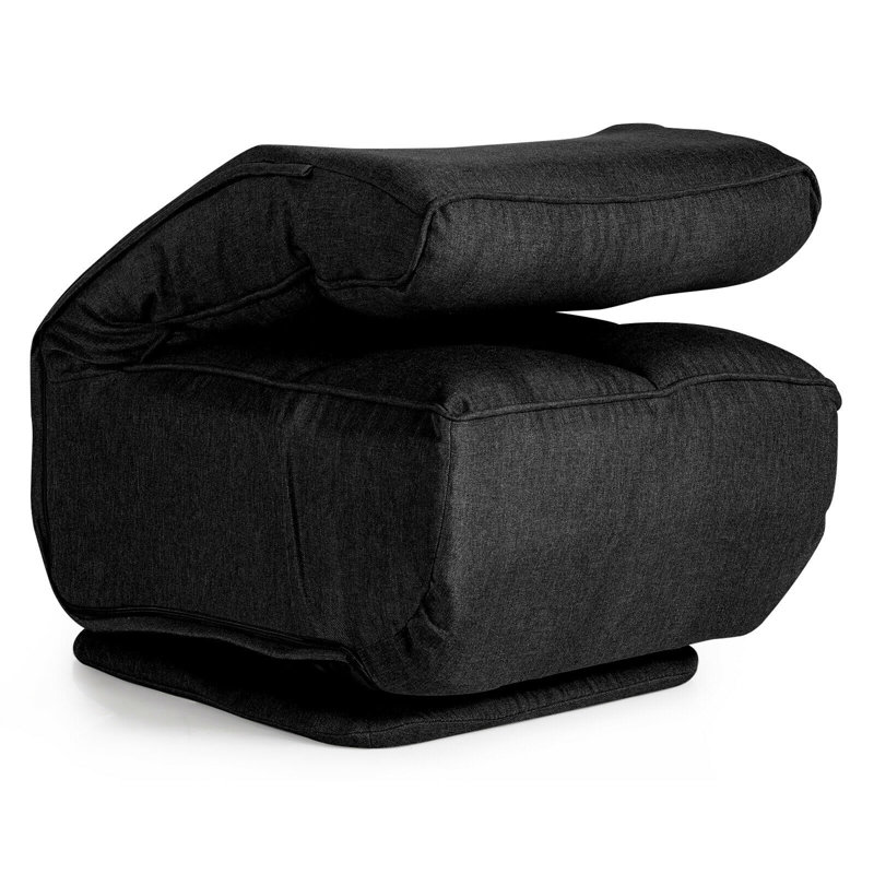 Fauteuil de jeu inclinable et réglable Trule, Noir