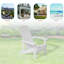 Chaise Adirondack en plastique Lall-183862279