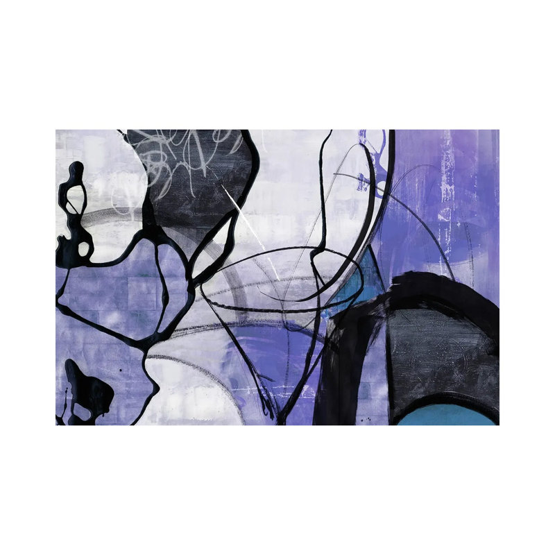 Vapeur - Bleu 6 pièces, Toile tendue, H 12 po x l 18 po