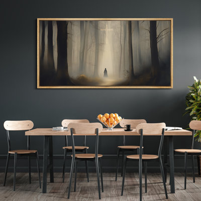 Impression sur toile encadrée, "Deep Forest Christianity"