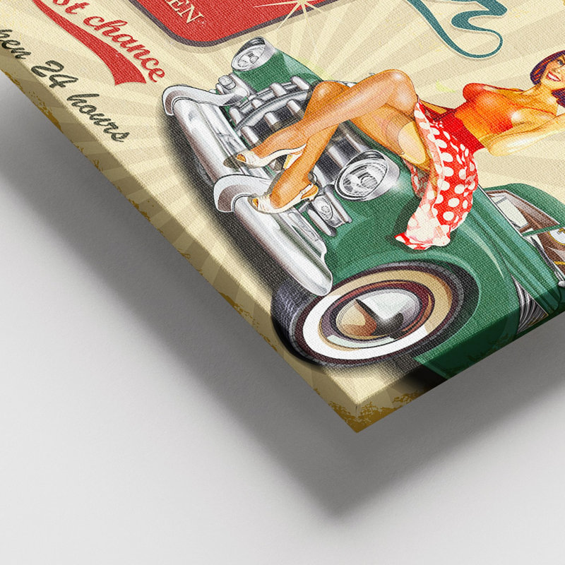 Peinture décorative sur toile
