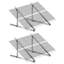 Ensemble de 2 supports de panneau solaire 45 po réglables à 0 - 90 °