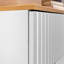 Plissee Sideboard 4 Door 2 Drawers
