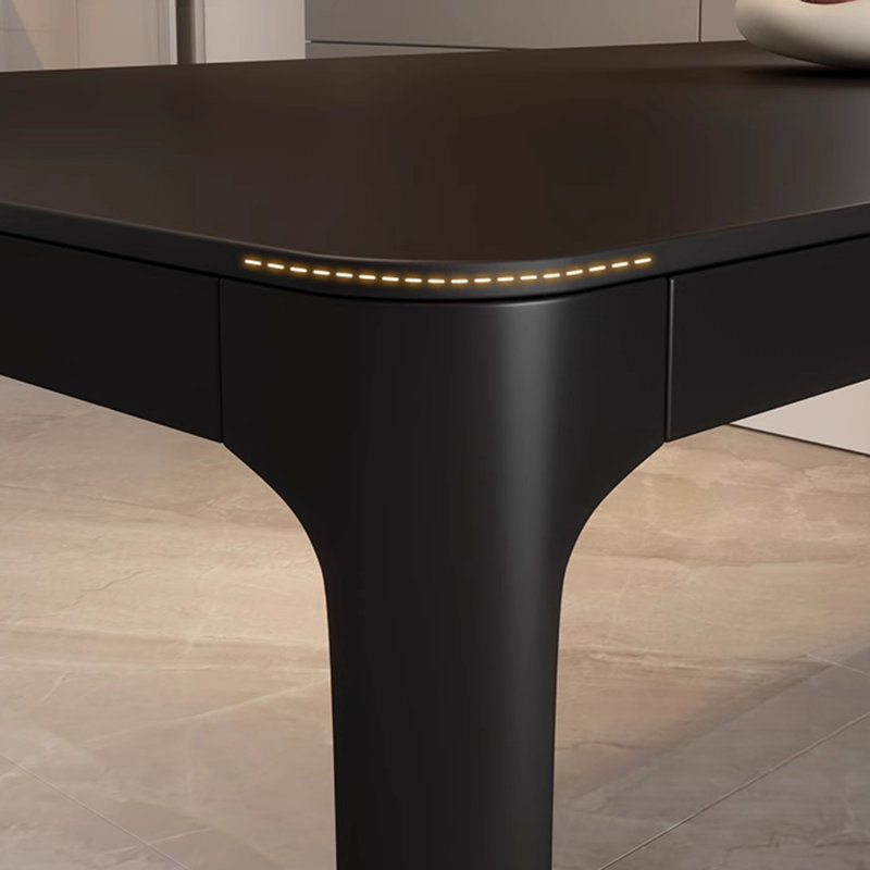 Ensemble de table de salle à manger Simple Rock Plate., 7, 29.53"H x 62.99"L x 31.5"W