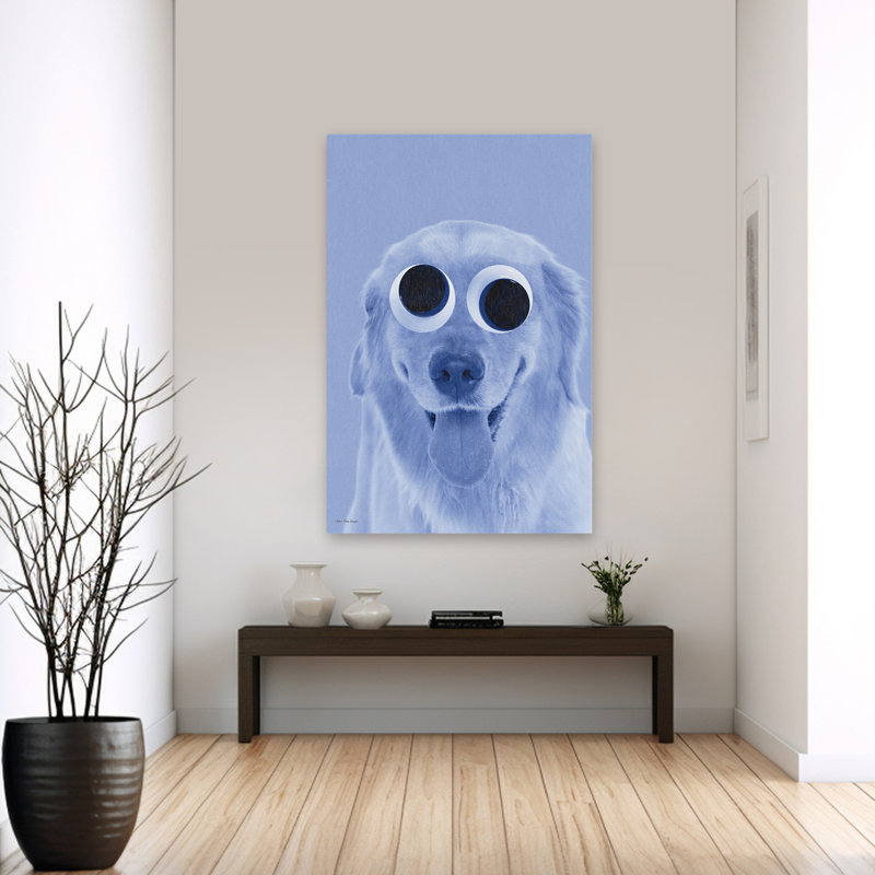 Fourrure et plaisir - Art contemporain ludique pour chien, H 60 po x l 40 po