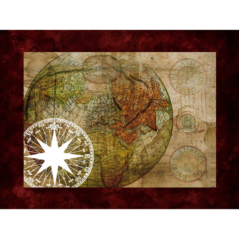 «Global Travel», impression sur toile tendue, H 12 po x l 16 po