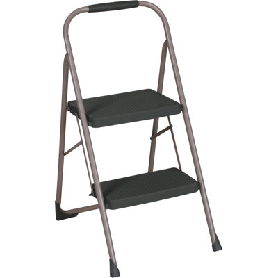 2 - Step Steel Lightweight Folding Step Stool