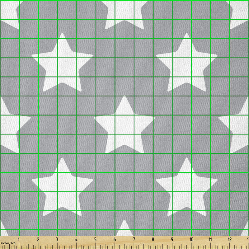 Deavan Big Stars Monochrome Multi-Purpose Fabric