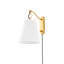 Joan 1 Light Plug-in Plug-in Sconce