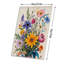 Drapeau de bienvenue bouquet botanique, 35 x 24 pouces, pour décoration saisonnière / décoration intérieure